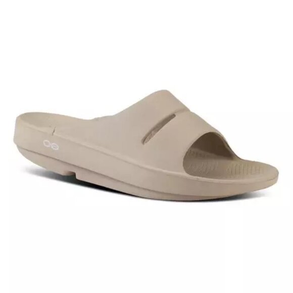 OOFOS OOahh Slide Sandals Men Size: 9M/11W Color Nomad main image 4